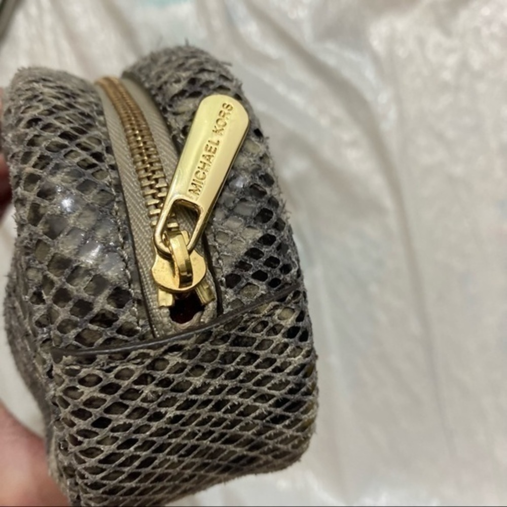 Michael Kors python embossed snakeskin embossed l… - image 5